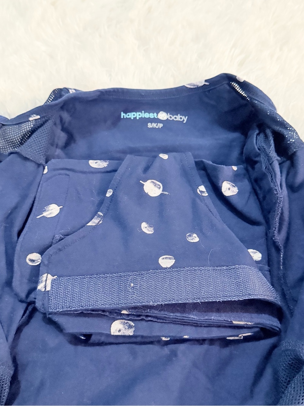 Happiest Baby SNOO Sleeppea Swaddle Midnight Planets 0-3M - Picture 5 of 7